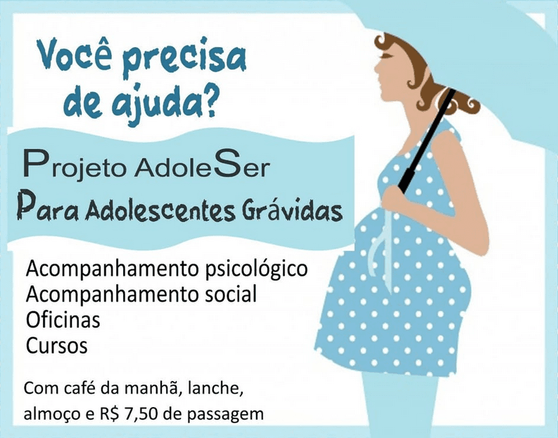 Projeto AdoleSER com gravidez